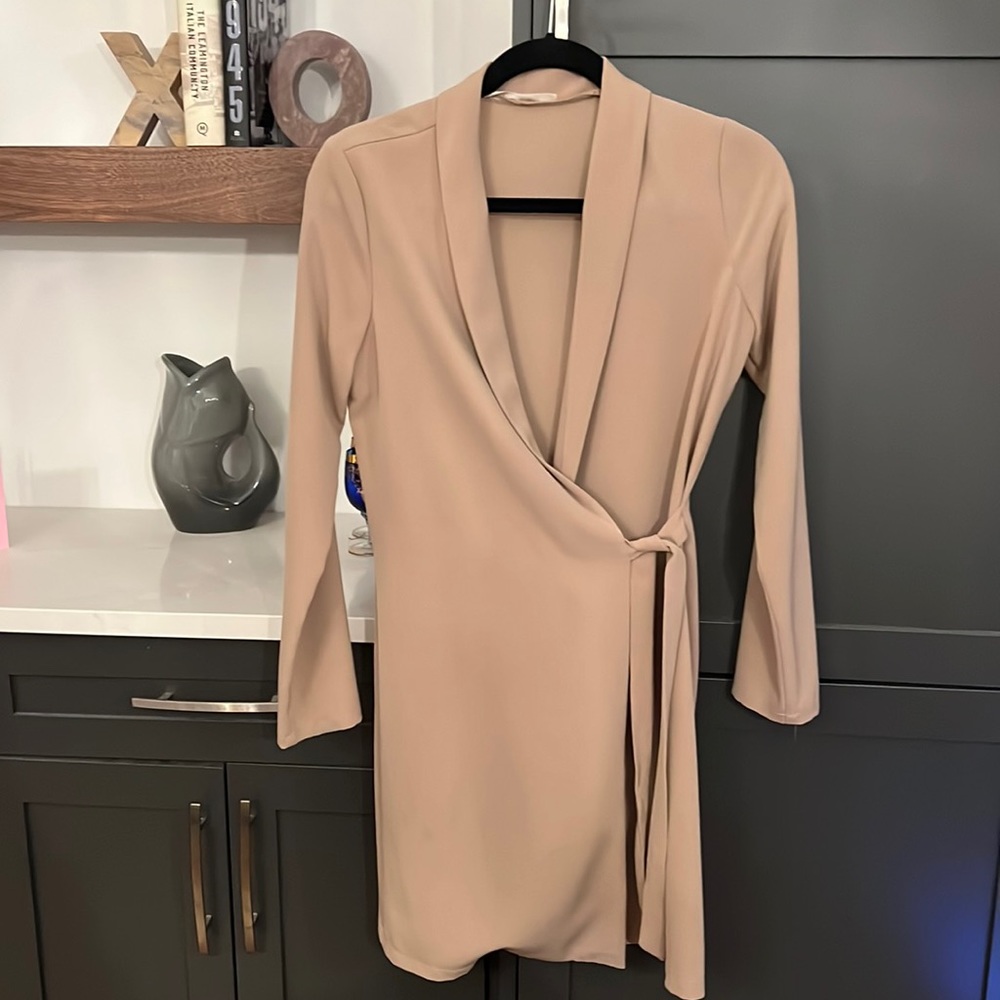 Lock and Key Jacket wrap dress